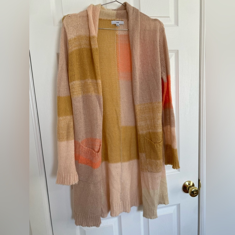 Fate Open Front Knit Cardigan